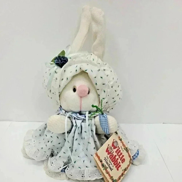 Vintage 1978 Wittle Wabbit Wachael 12" Plush - Picture 1 of 8